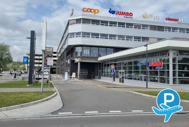 Billigparking - Rümlang, Riedmatt Center Oberglatterstrasse 35 (disabled) 2