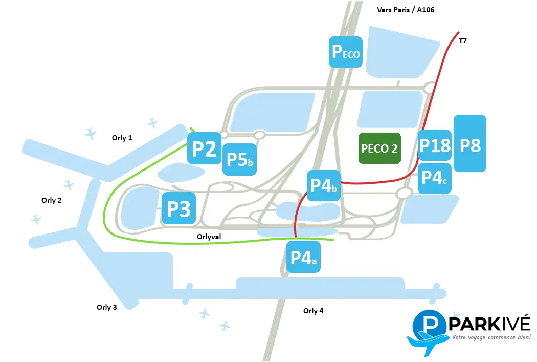 Parking P Eco 2 Orly